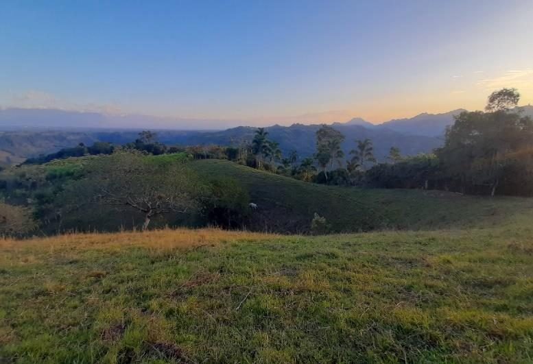 Atardecer en las montañas